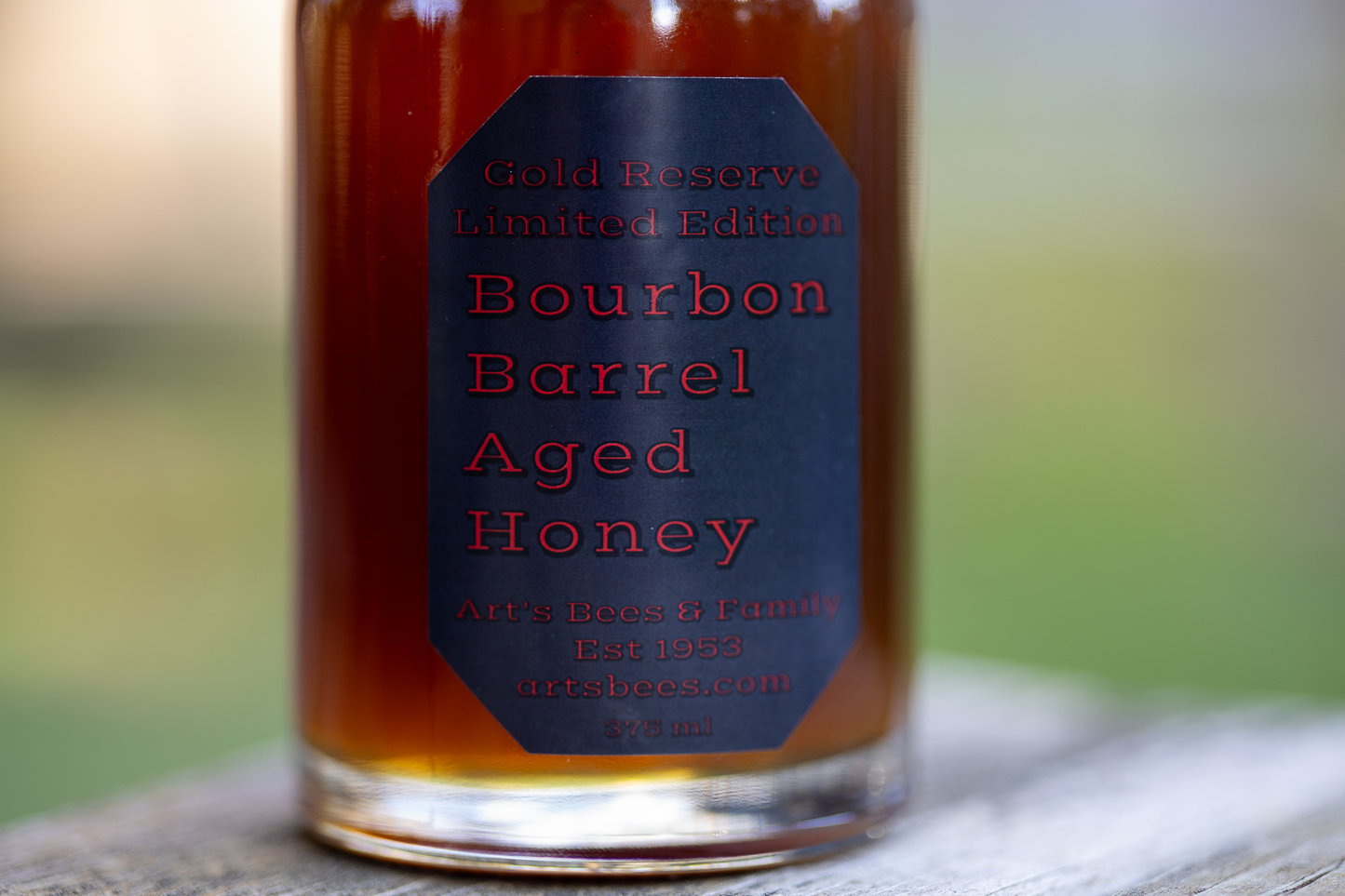 Limited Edition Bourbon Barrel Aged Honey - 375mL