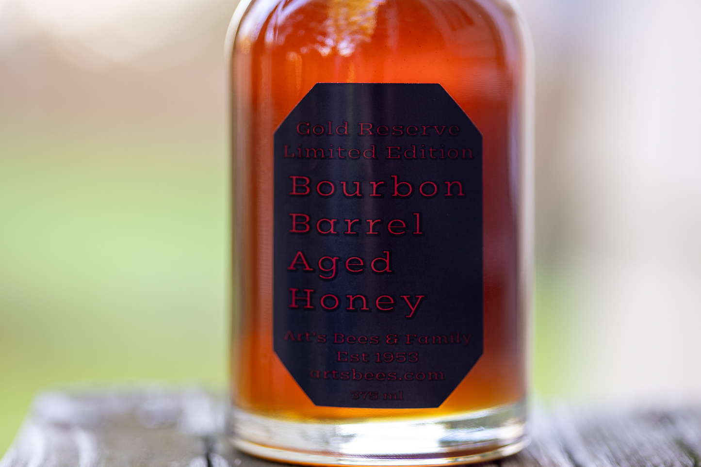 Limited Edition Bourbon Barrel Aged Honey - 375mL