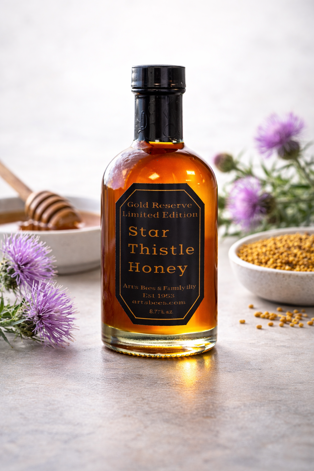 Gold Reserve Star Thistle Honey - 375mL - 4pack